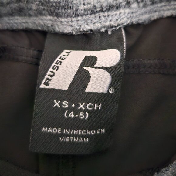 Russell Athletic Pants Boys Size XS 4-5 Black Joggers Windbreakers Pockets NWT - Picture 6 of 11